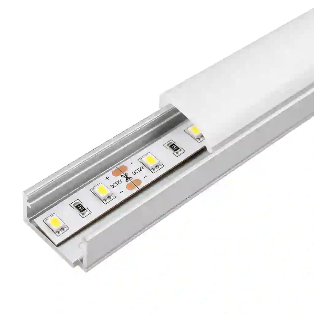 LED pásek 12V 4,8W/m v hliníkovém profilu pro chlazení